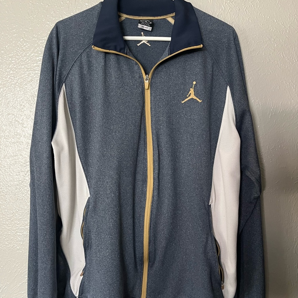 Jordan Jacket - Blue and Gold, men’s XL